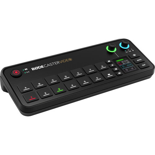 RODE RODECaster Video All-in-One Production Console (RCV) – HDMI & USB-C Streaming Mixer for Podcasting and Video Production