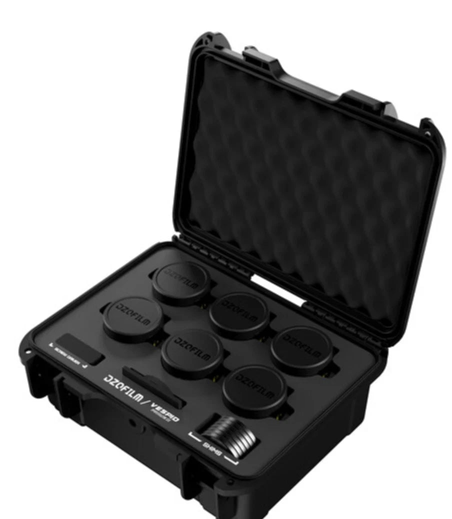 DZOFilm Vespid 2 T1.9 Prime 6-Lens Kit (ARRI PL Mount, Feet Scale) – New Version | Professional Cine Lens Set
