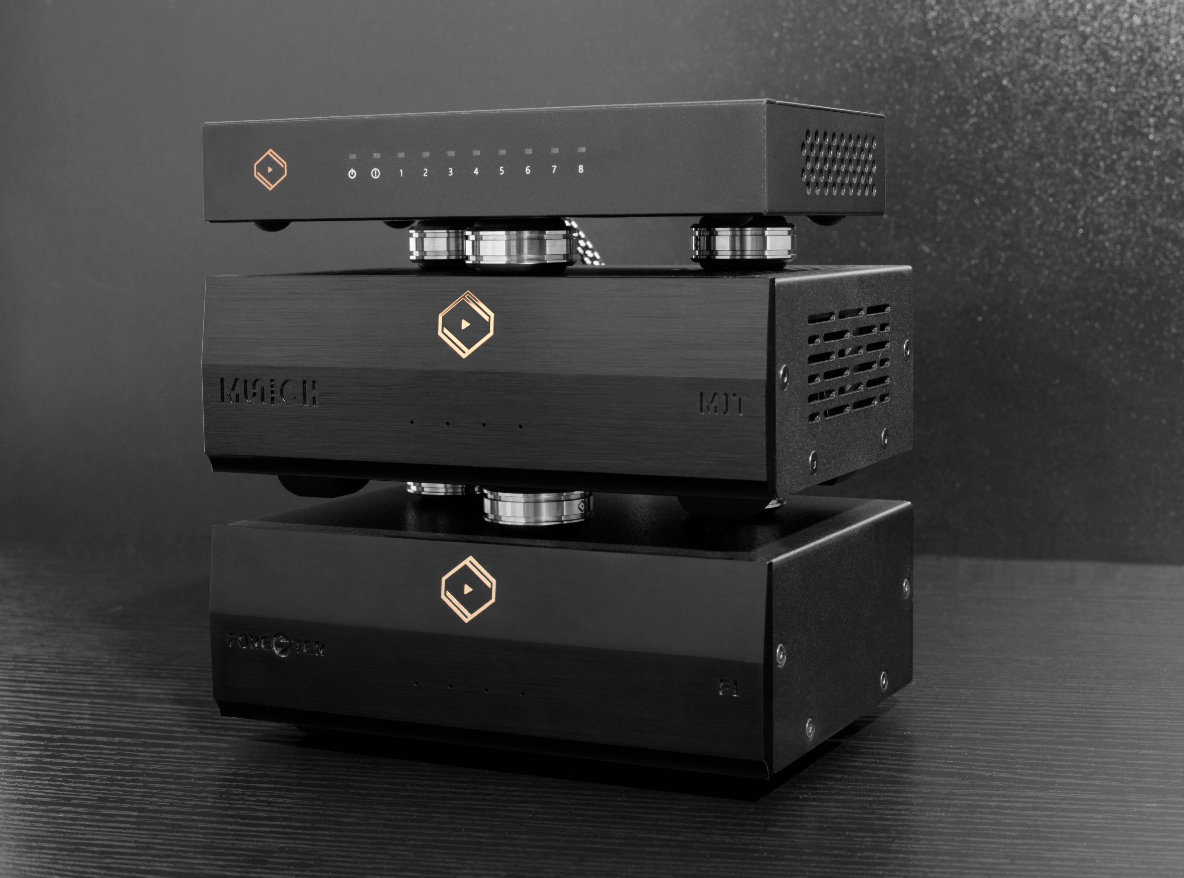 audiophile media streamer 3 set combination