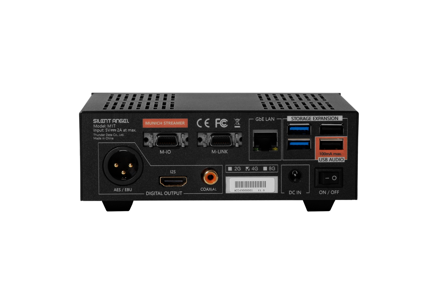 Silent Angel M1TV2 back picture