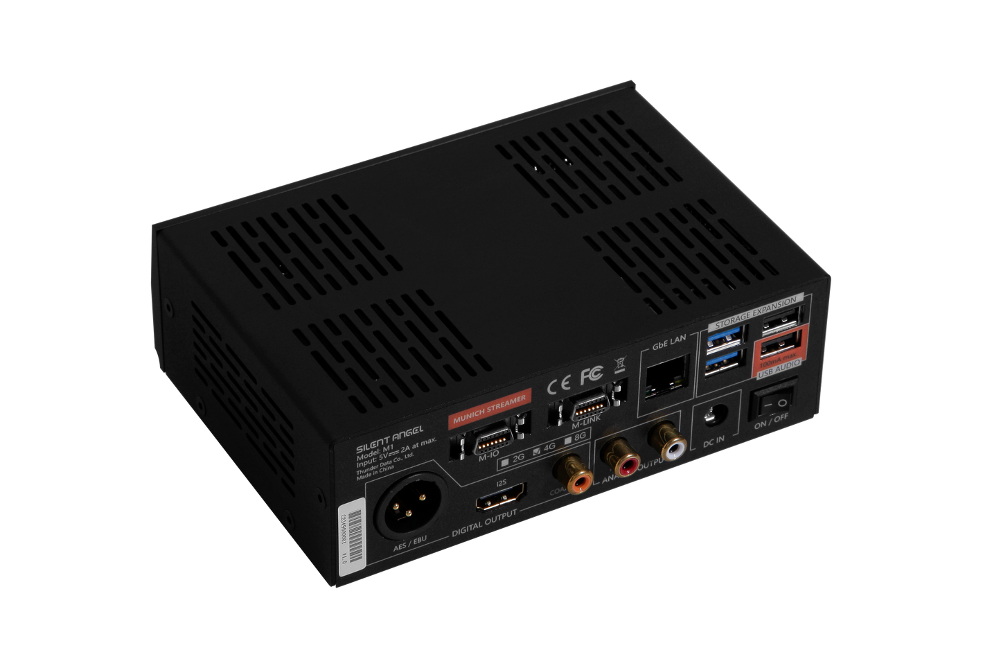 Opened Box — Silent Angel Munich M1 V2 Hi-Fi Network Streamer