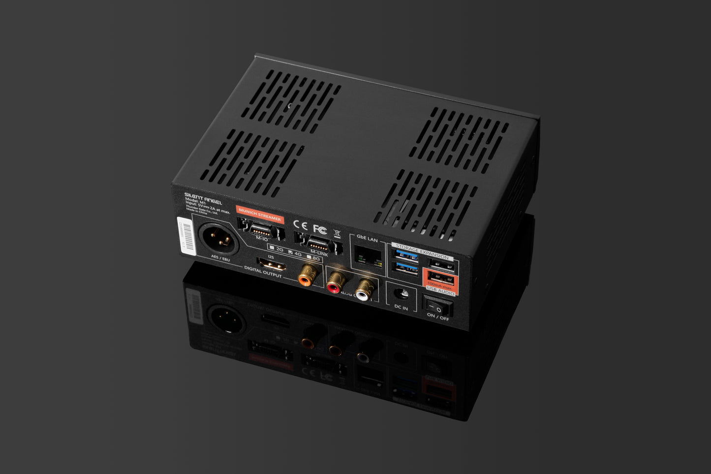 Opened Box — Silent Angel Munich M1 V2 Hi-Fi Network Streamer