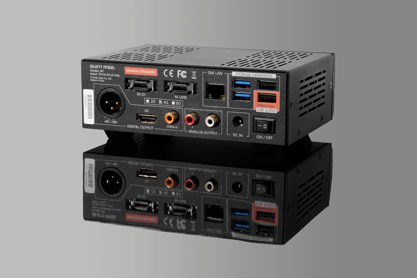 Opened Box — Silent Angel Munich M1 V2 Hi-Fi Network Streamer