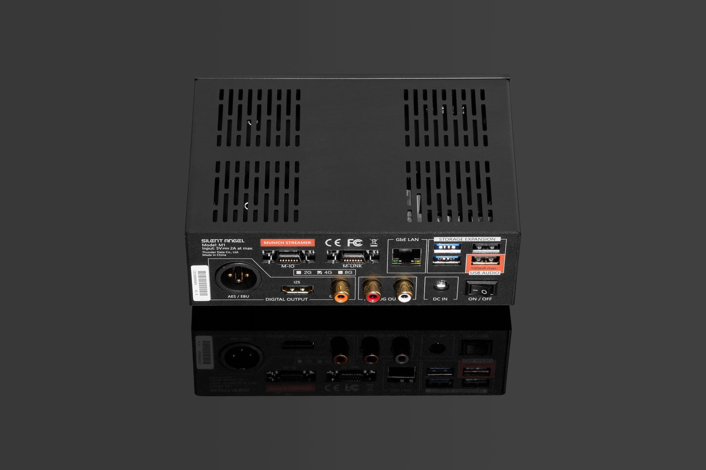 Opened Box — Silent Angel Munich M1 V2 Hi-Fi Network Streamer