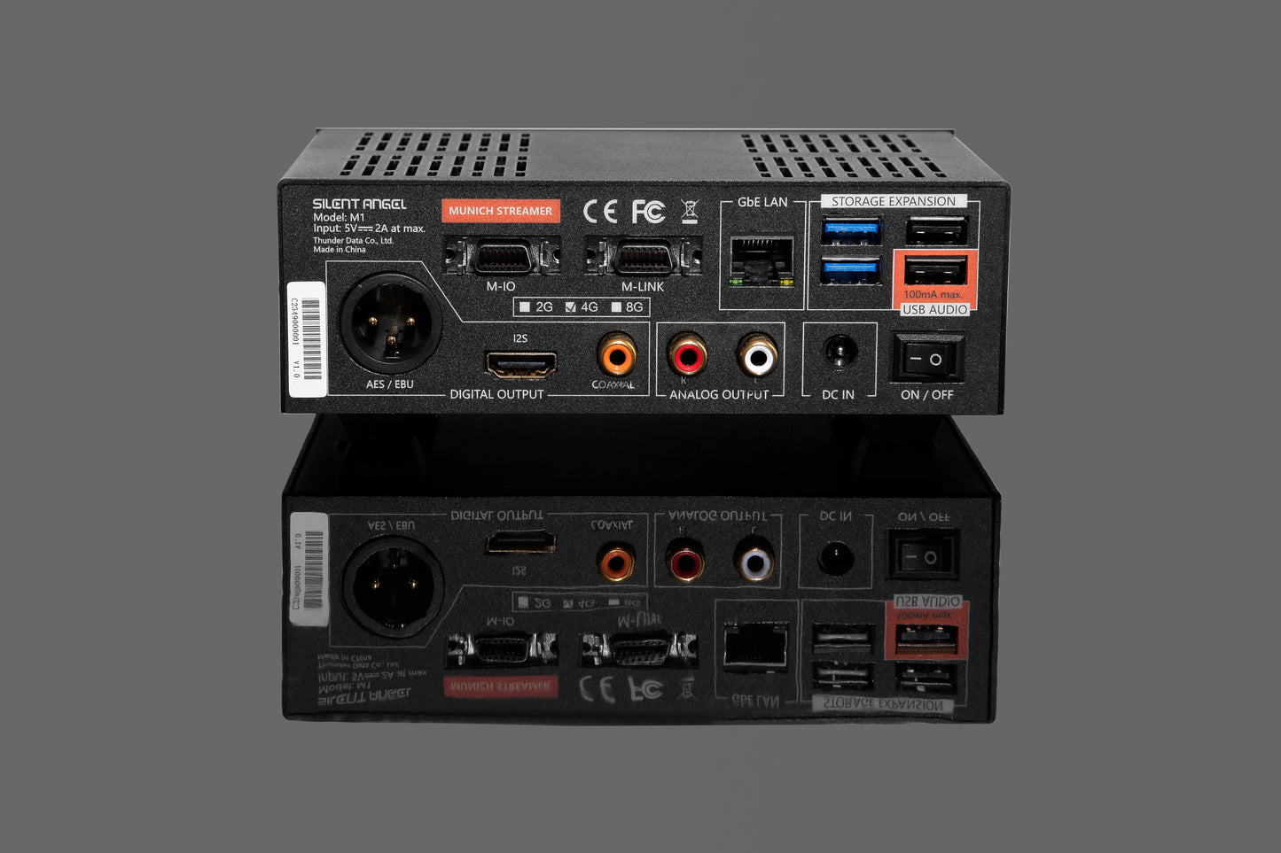 Opened Box — Silent Angel Munich M1 V2 Hi-Fi Network Streamer