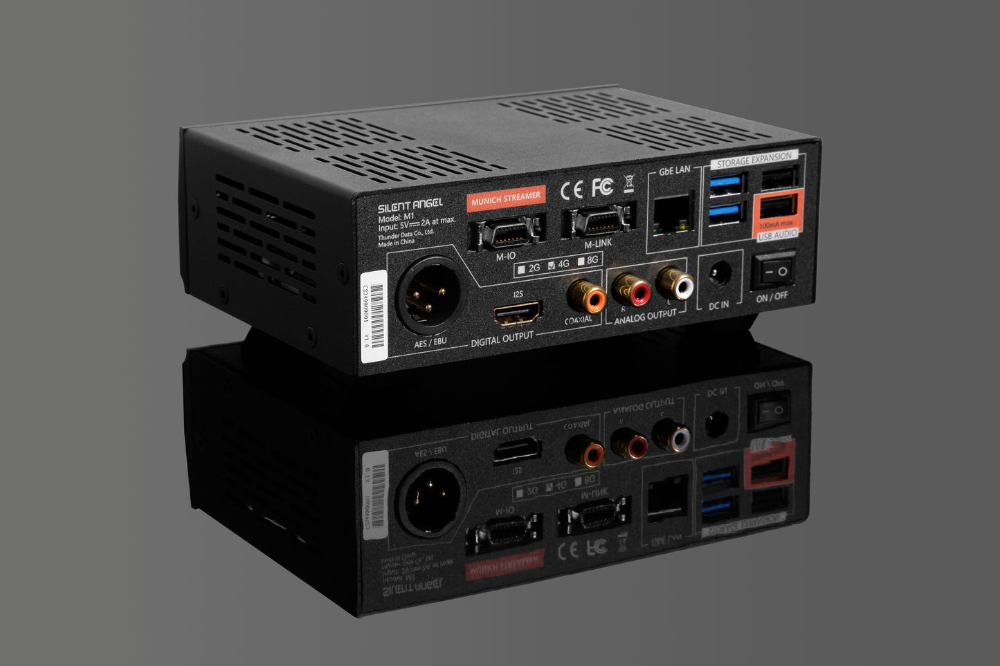 Opened Box — Silent Angel Munich M1 V2 Hi-Fi Network Streamer