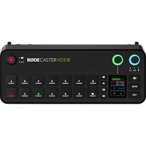 RODE RODECaster Video All-in-One Production Console (RCV) – HDMI & USB-C Streaming Mixer for Podcasting and Video Production