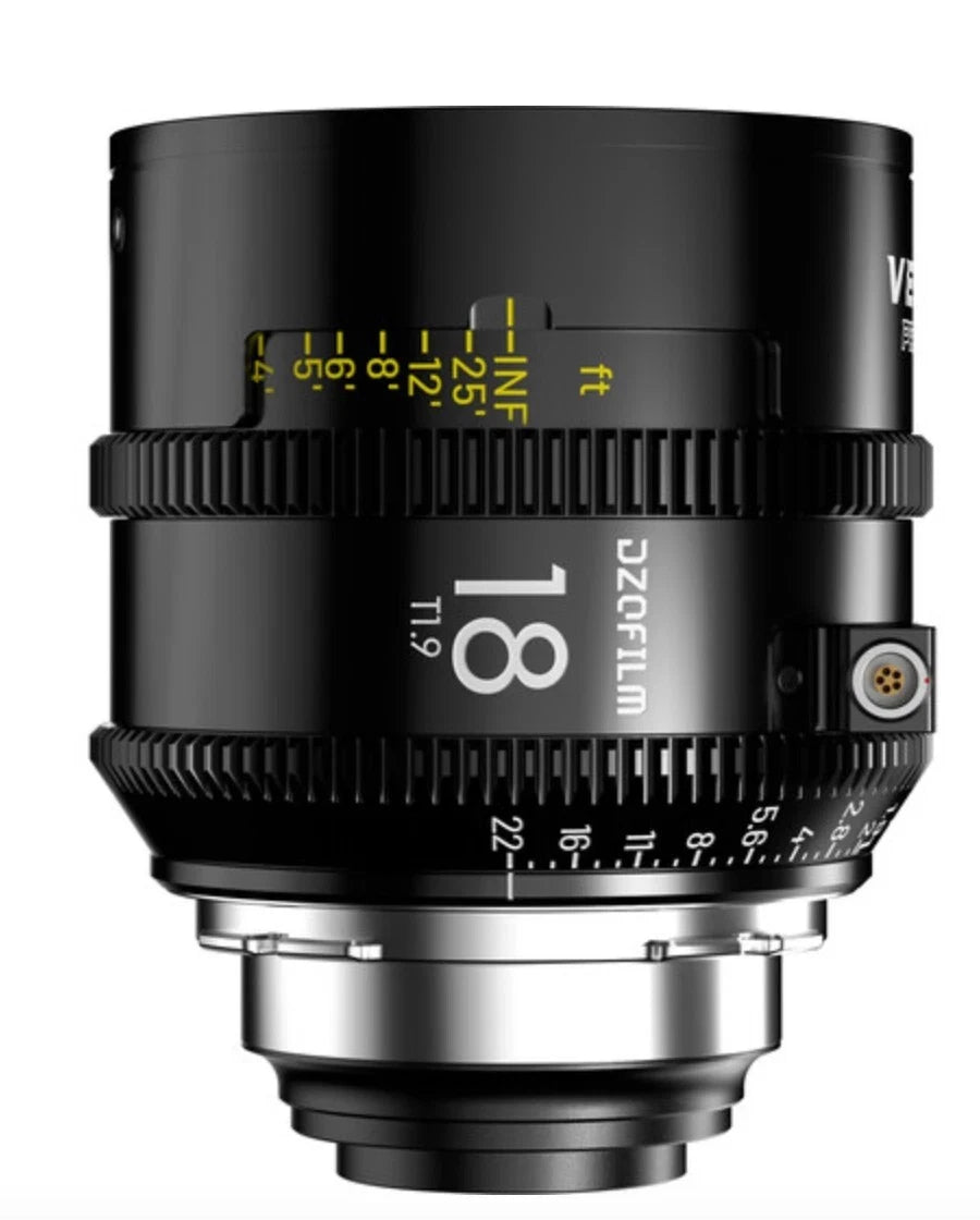 DZOFilm Vespid 2 T1.9 Prime 6-Lens Kit (ARRI PL Mount, Feet Scale) – New Version | Professional Cine Lens Set