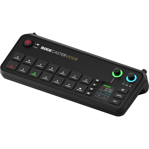 RODE RODECaster Video All-in-One Production Console (RCV) – HDMI & USB-C Streaming Mixer for Podcasting and Video Production