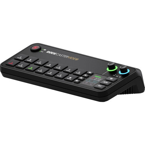 RODE RODECaster Video All-in-One Production Console (RCV) – HDMI & USB-C Streaming Mixer for Podcasting and Video Production